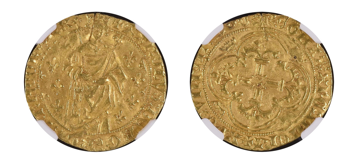 1422-1461 Gold Royal D'OR NGC MS63 - Hard Asset Management, Inc