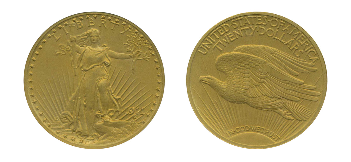 1911 $20 St. Gaudens NGC PR67 - Hard Asset Management, Inc