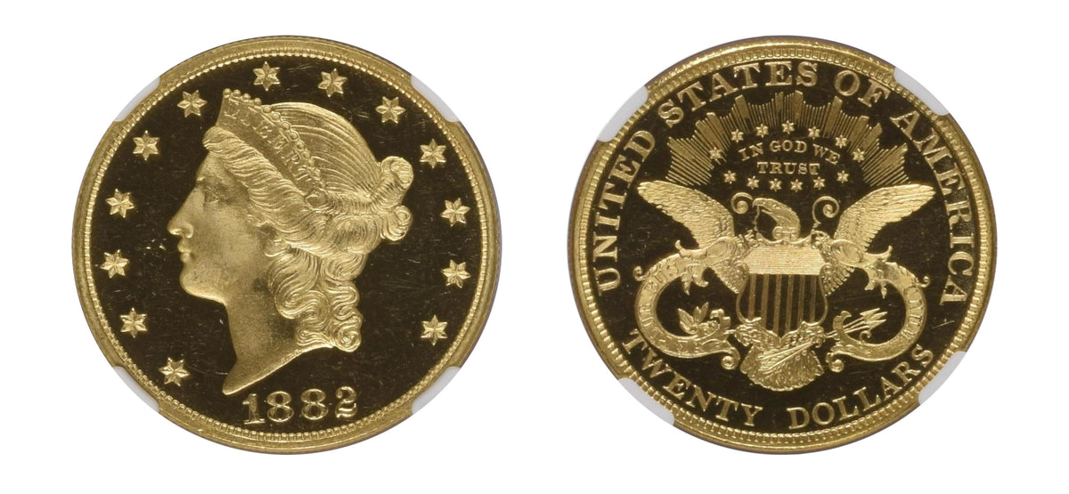 1882 $20 NGC PF65+ Ultra Cameo - Hard Asset Management, Inc