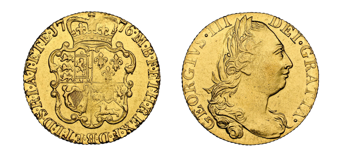 1776 Gold Guinea King George III NGC MS61 - Hard Asset Management, Inc