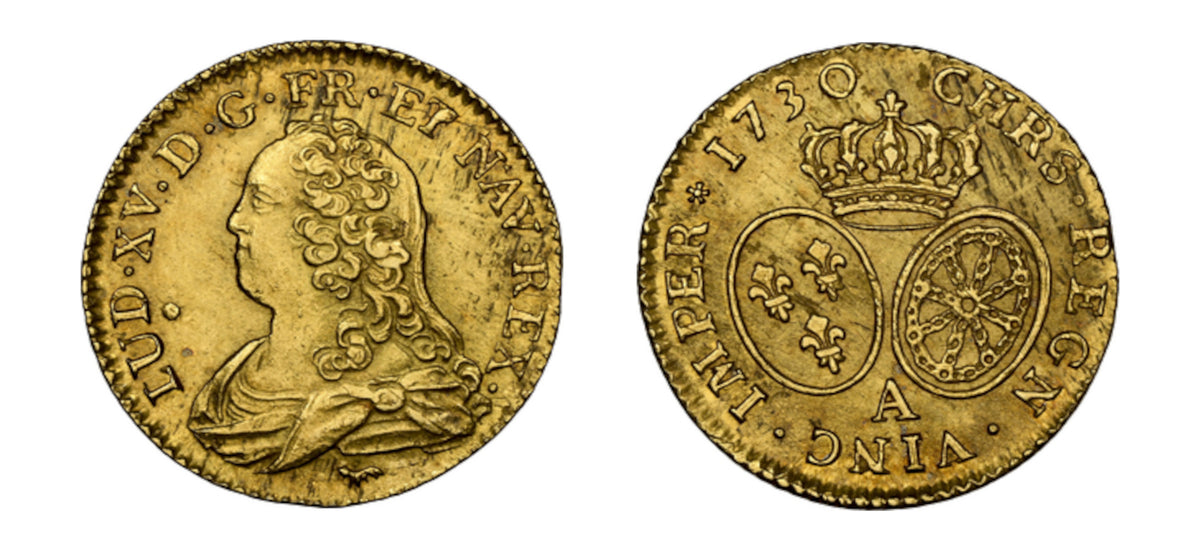 1730 Gold Louis D'OR NGC MS62 - Hard Asset Management, Inc