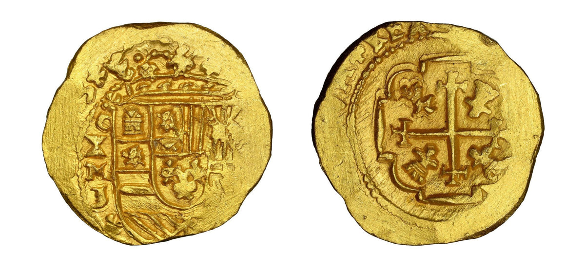1711-1713 Gold Escudo 1715 Fleet NGC MS65 - Hard Asset Management, Inc