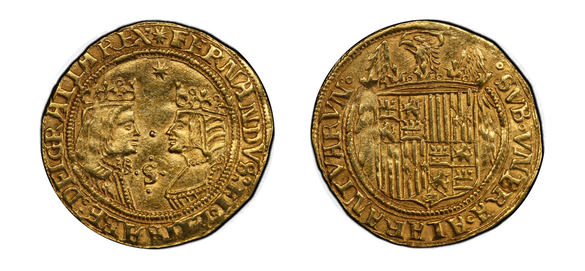 1474-1504 Gold 2 Excellente PCGS AU58 - Hard Asset Management, Inc