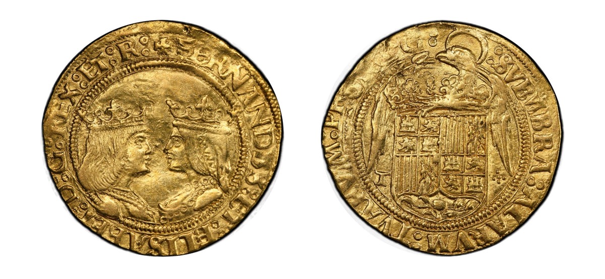 1474-1504 Gold 2 Excellente PCGS AU58 - Hard Asset Management, Inc