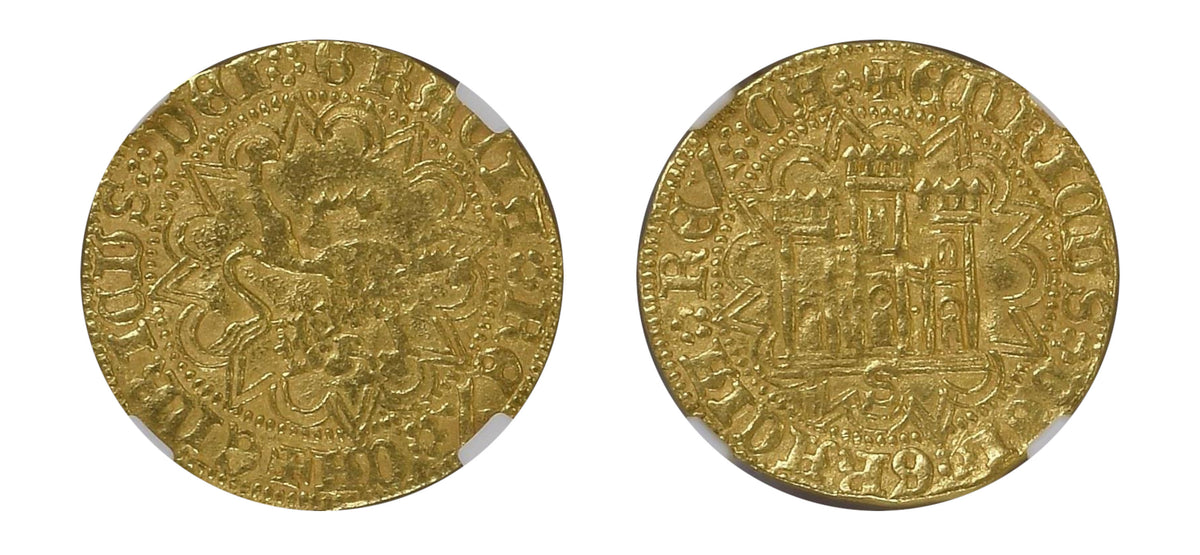 1454-74 Seville Castel Enrique IV NGC AU55 - Hard Asset Management, Inc