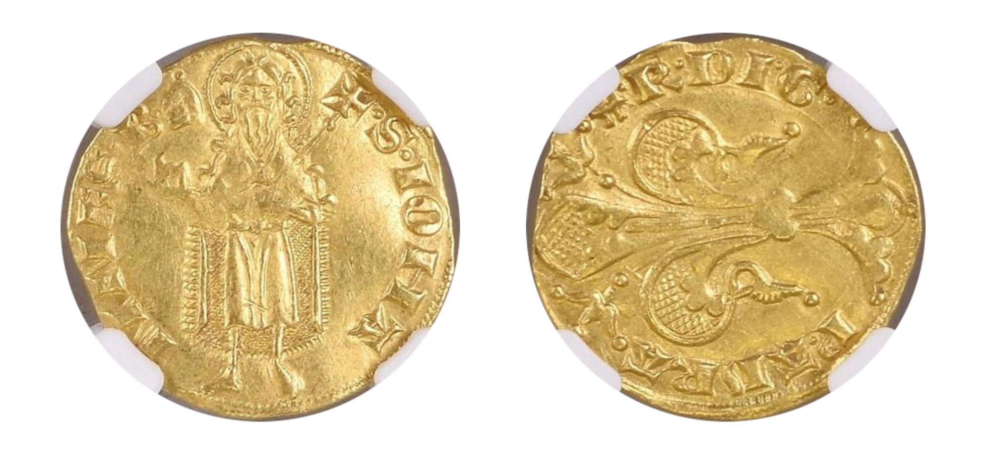 1335-1393 Gold Florin Raymond III/IV NGC MS 60 - Hard Asset Management, Inc