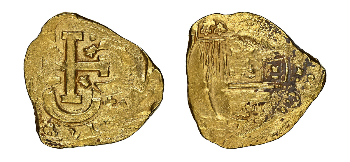 1621-1665 Gold 8 Escudos King Philip IV NGC MS 60 - Hard Asset Management, Inc