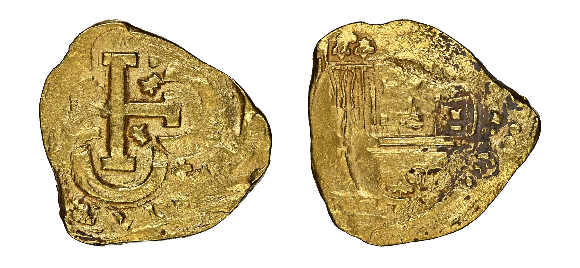 1621-1665 Gold 8 Escudos King Philip IV NGC MS 60