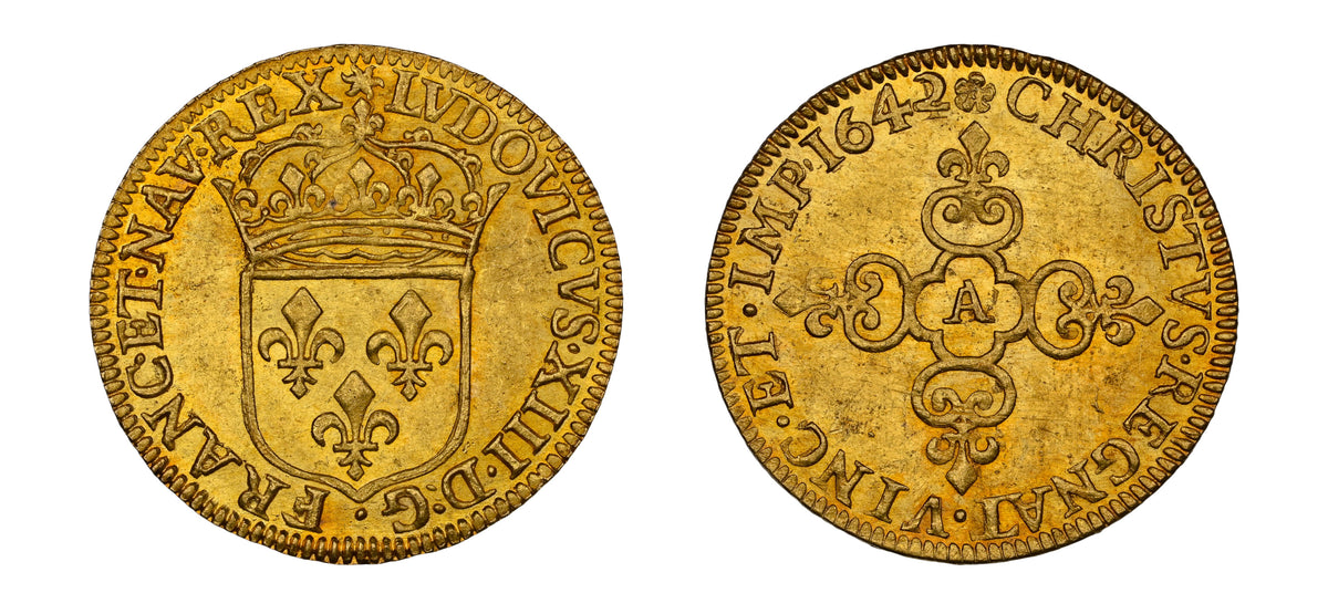 1642/1 Gold ECU'OR NGC MS 63+ - Hard Asset Management, Inc
