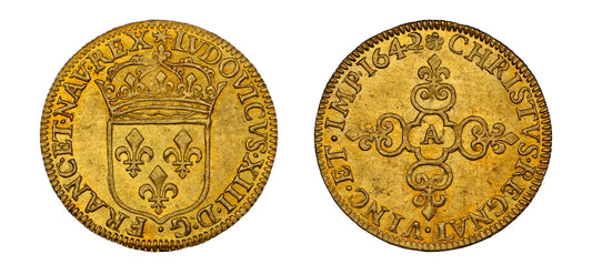 1642/1 Gold ECU'OR NGC MS 63+ - Hard Asset Management, Inc