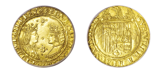 1476-1516 Gold 2 Excellente NGC AU 55 - Hard Asset Management, Inc