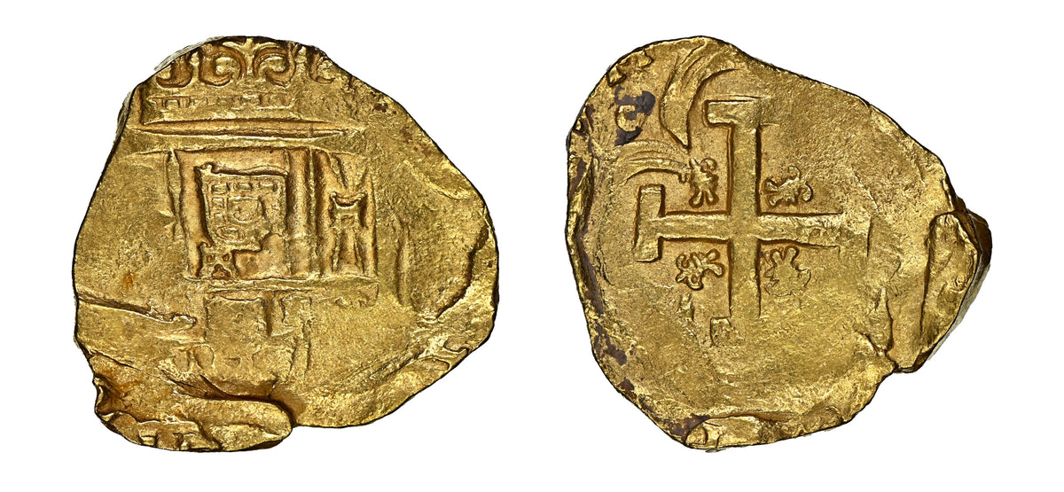 1621-65 8 Escudos Seville - Philip IV NGC MS62 - Hard Asset Management, Inc