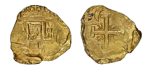 1621-65 8 Escudos Seville - Philip IV NGC MS62 - Hard Asset Management, Inc
