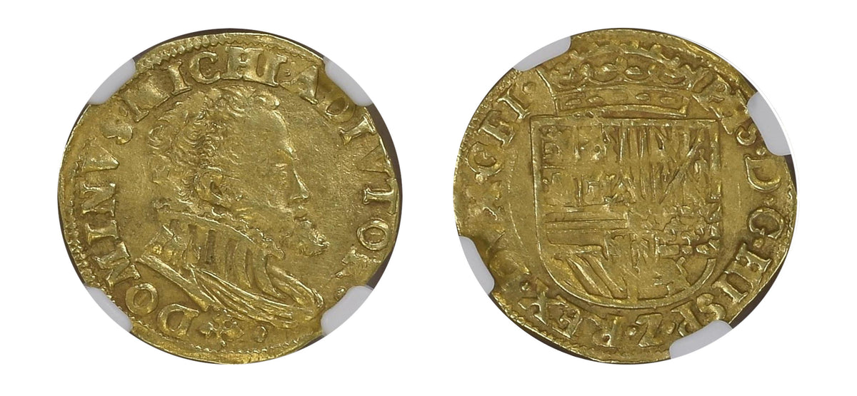 1555-1576 Gold 1/2 R'O Gelderland FR-76 NGC MS61 - Hard Asset Management, Inc