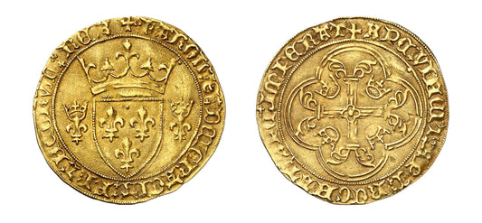 1422-61 ECU'OR Charles VII NGC AU58 - Hard Asset Management, Inc