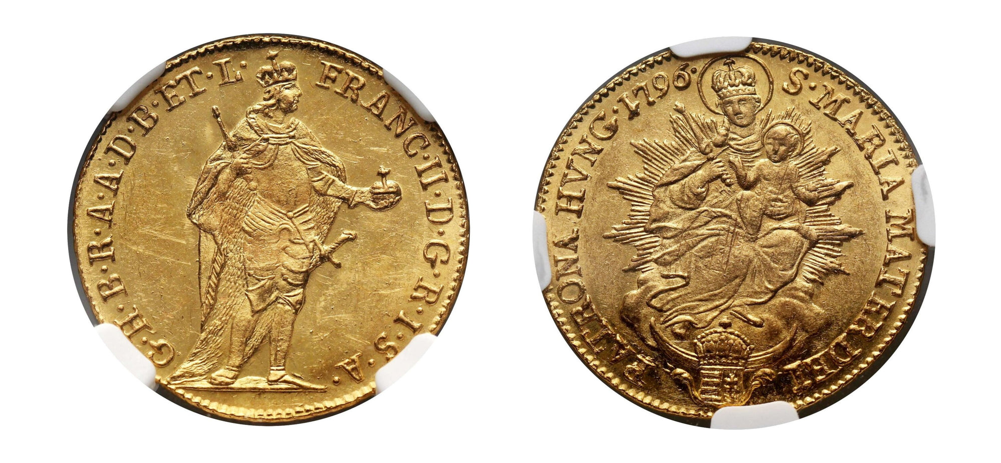1796 Ducat NGC MS61