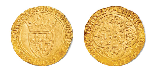 1422-61 ECU'OR Charles VII NGC MS61 - Hard Asset Management, Inc