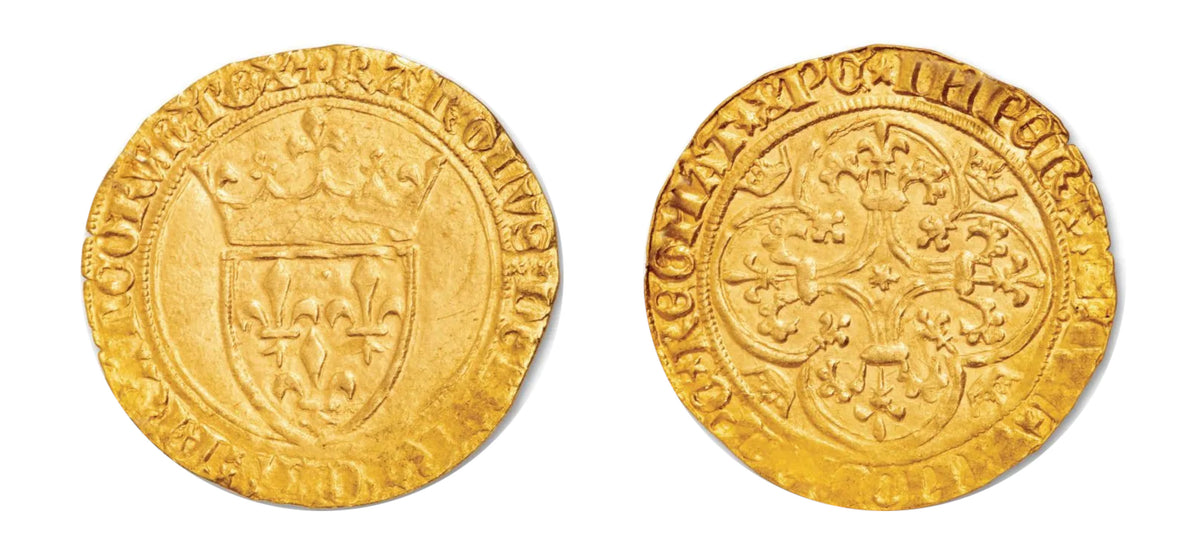 1422-61 ECU'OR Charles VII NGC MS61 - Hard Asset Management, Inc