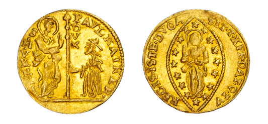 1779-89 Venice 1z Gold Zecchino Paolo Rainier NGC MS64 - Hard Asset Management, Inc