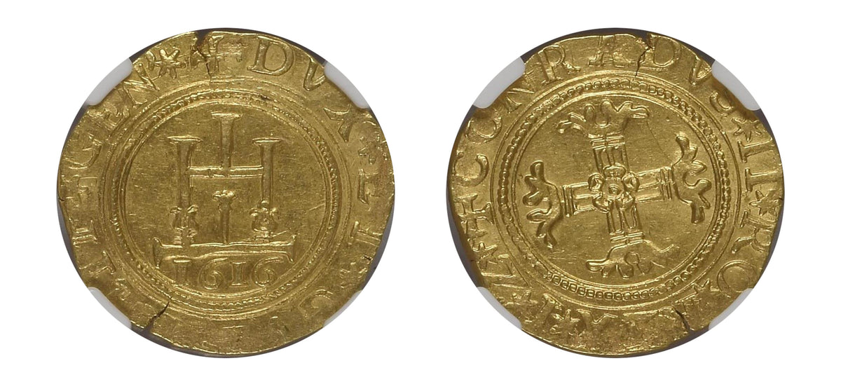 1616 Gold 2 Doppola NGC MS61 - Hard Asset Management, Inc