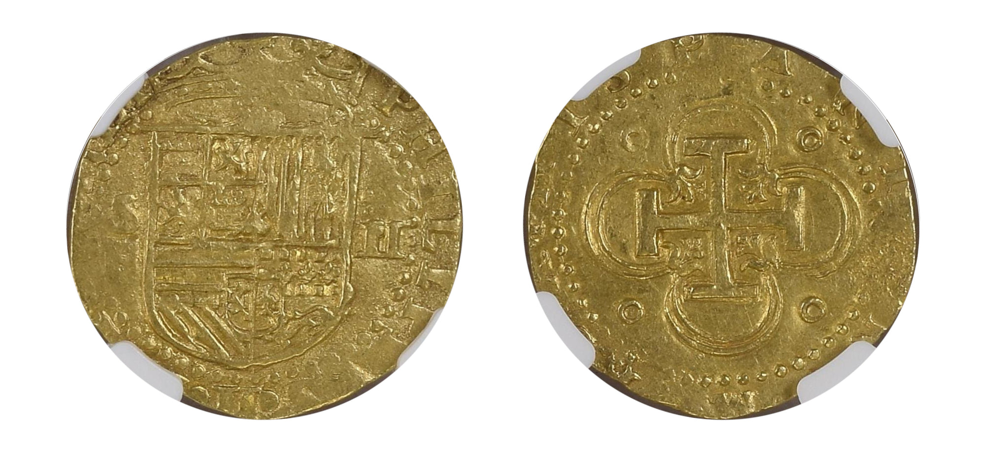 1556-98S B 2E Philip II NGC MS61