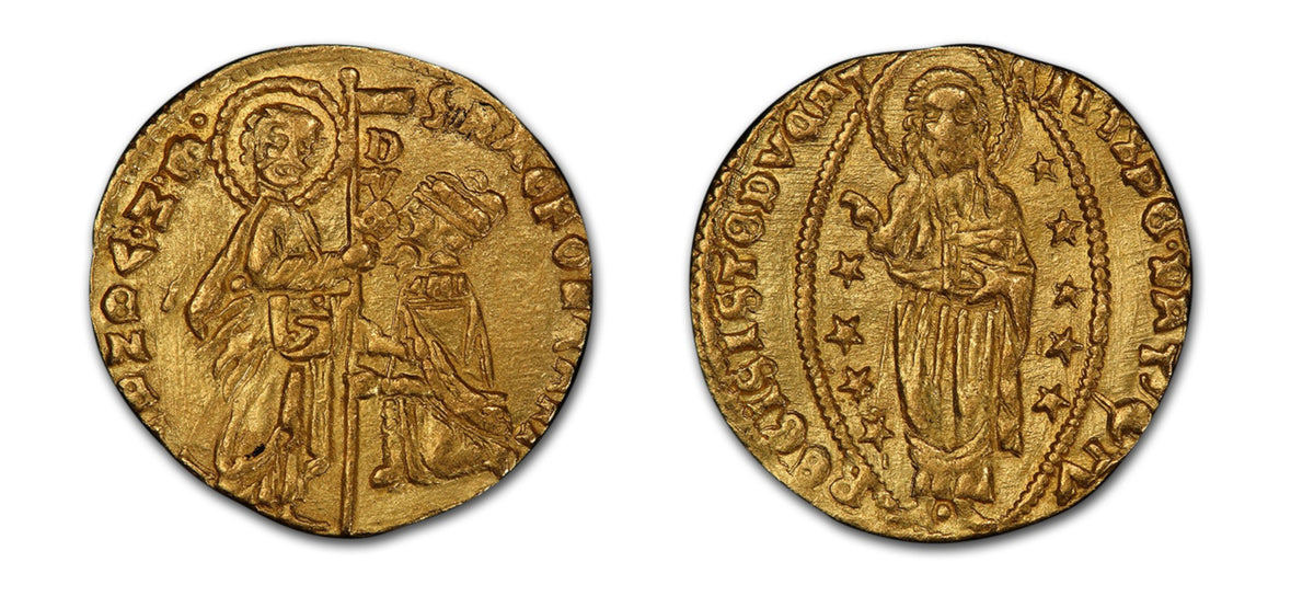1423-57 Venice Ducat sco Foscari NGC MS64 - Hard Asset Management, Inc