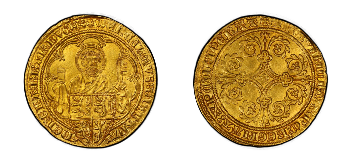 1355-1383 Gold Pieter D'OR PCGS MS63 - Hard Asset Management, Inc