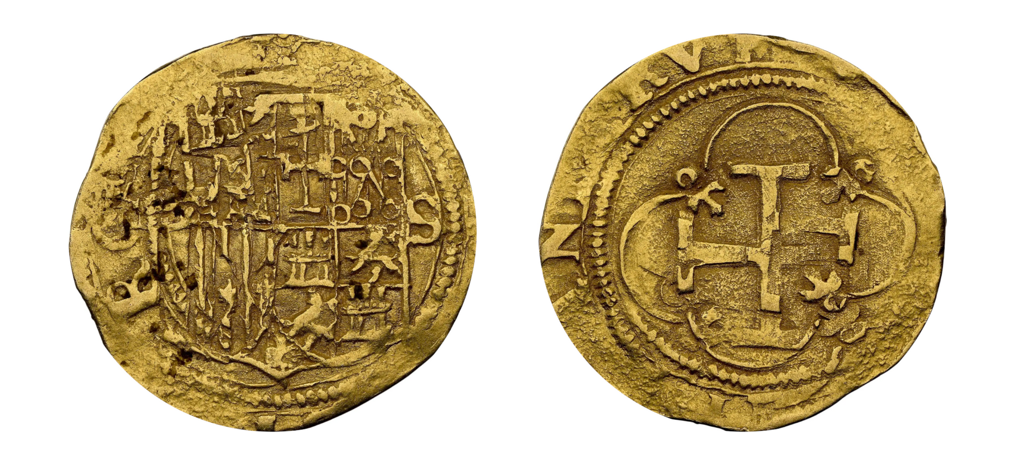 1516-1556 SPAIN GOLD ESCUDO NGC AU55 - Hard Asset Management, Inc