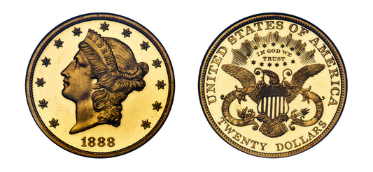 1888 $20 NGC PR65 Ultra Cameo - Hard Asset Management, Inc