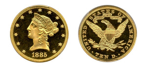 1885 Proof Gold Set $1-$20 PCGS - Hard Asset Management, Inc