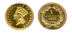 1885 Proof Gold Set $1-$20 PCGS - Hard Asset Management, Inc