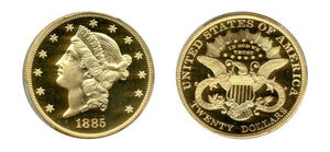 1885 Proof Gold Set $1-$20 PCGS - Hard Asset Management, Inc