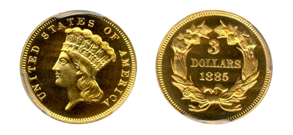1885 Proof Gold Set $1-$20 PCGS - Hard Asset Management, Inc