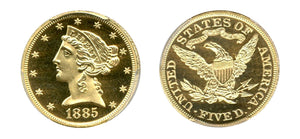 1885 Proof Gold Set $1-$20 PCGS - Hard Asset Management, Inc