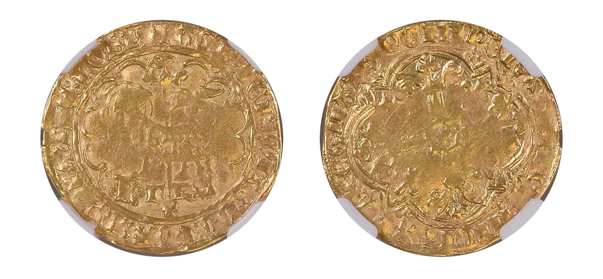 1380-22 Mirabel A'OR Charles VI NGC AU50 - Hard Asset Management, Inc