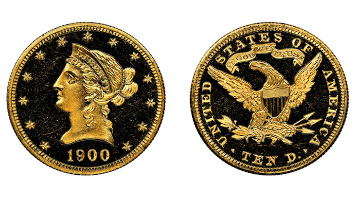 1900 $10 Liberty Head NGC PF66+ Ultra Cameo - Test only