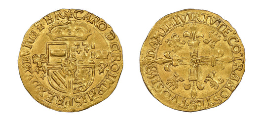 1553 Brabant Antwerp 1CD'OR King Charles V NGC MS61 - Hard Asset Management, Inc