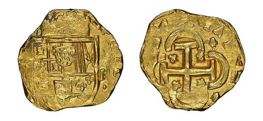 1621-1665 Gold 8 Escudos King Philip IV NGC MS 63 - Hard Asset Management, Inc
