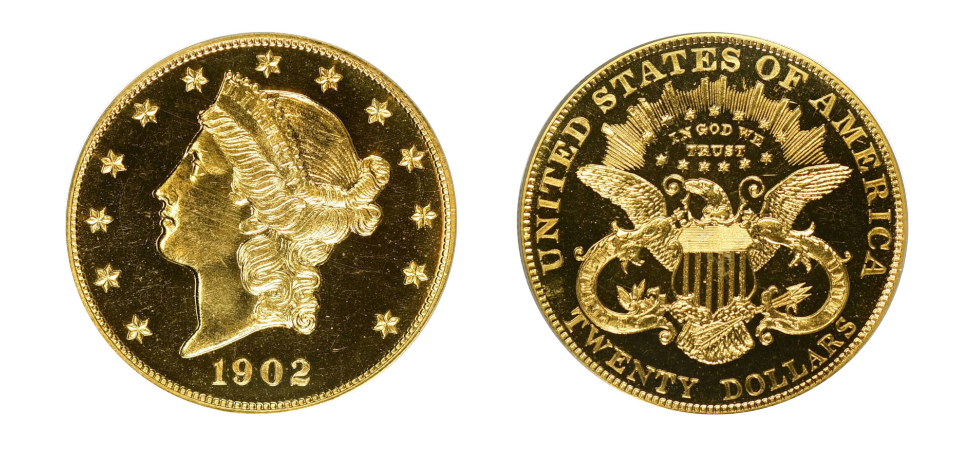 1902 US $20 Liberty Head NGC PF65+STAR ⭐️