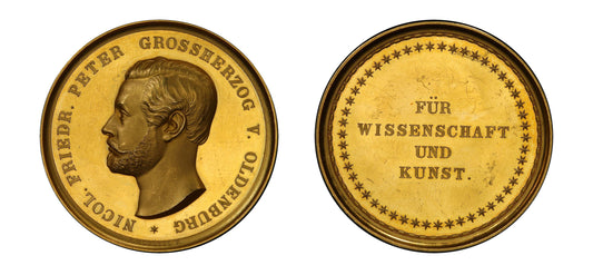 1860 Gold Medal of 13 Ducats PCGS SP62 - Hard Asset Management, Inc