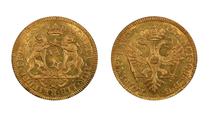 image of front of coin, image of back of coin