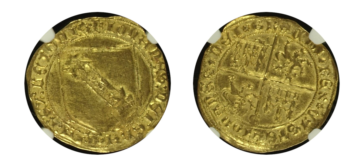 1406-1454 Gold Dobla NGC MS63 - Hard Asset Management, Inc