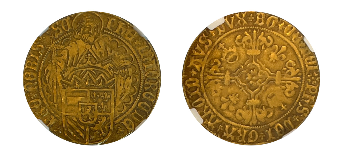 1496-1506 Gold Florin Philip the Fair NGC AU55 - Hard Asset Management, Inc