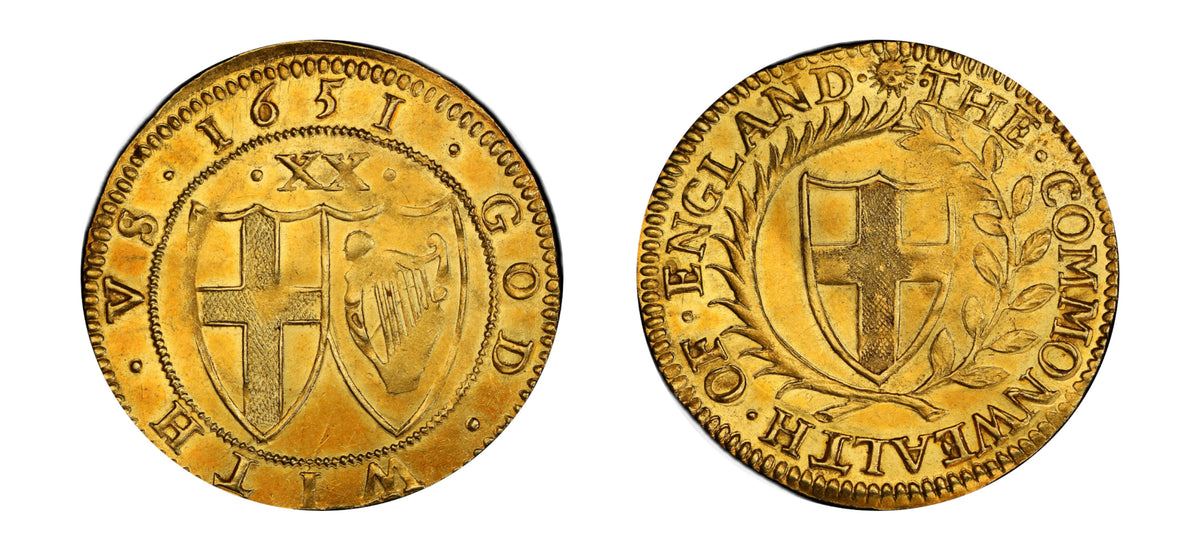 1651 Great Britain Gold Unite PCGS MS62 - Hard Asset Management, Inc