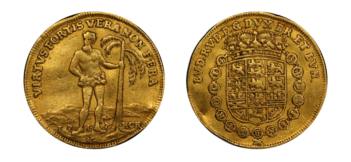1717-HCH Gold Ducat PCGS XF40 - Hard Asset Management, Inc