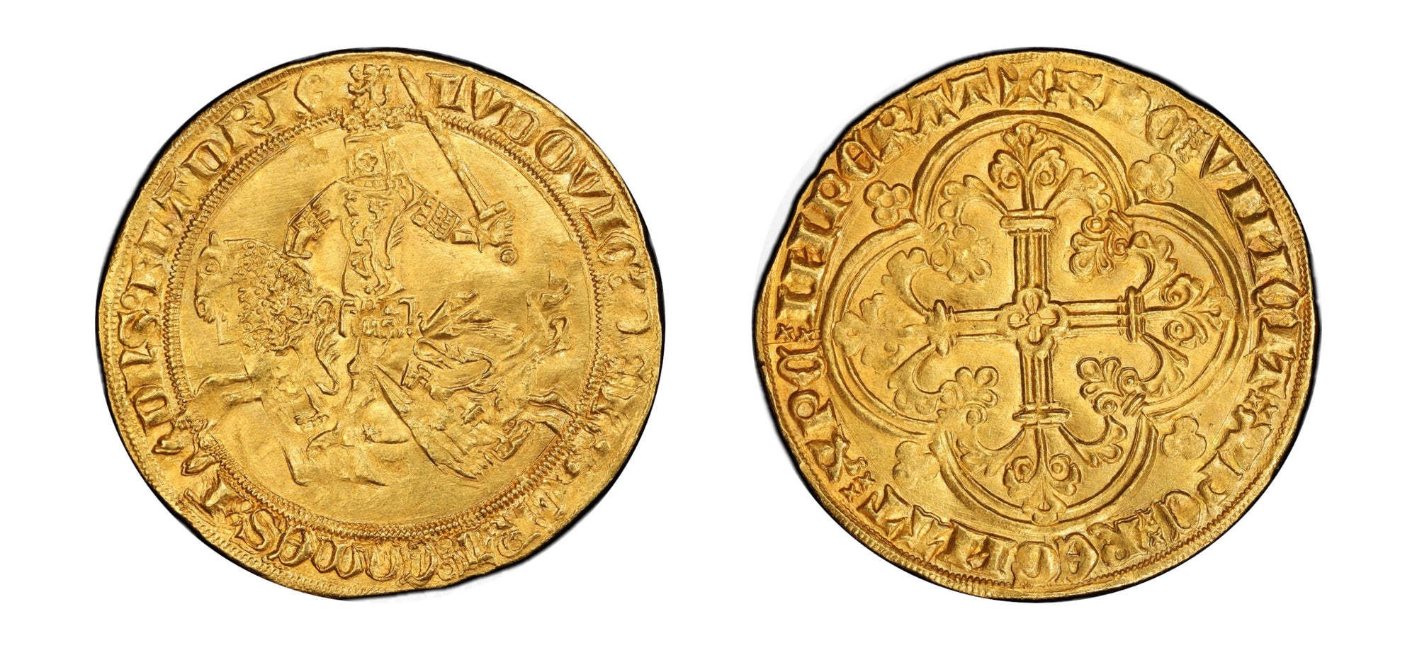 1346-1384 Gold Cavalier D'OR PCGS MS63 - Hard Asset Management, Inc