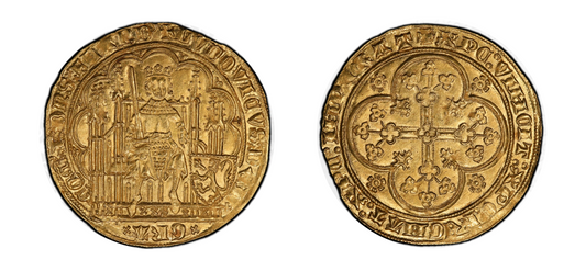 1346-1384 Gold Chaise D'OR Louis II PCGS MS64 - Hard Asset Management, Inc
