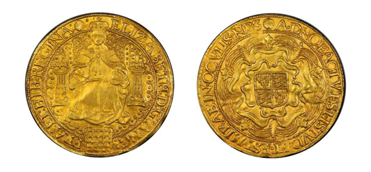 1584-1586 Gold Sovereign Elizabeth I PCGS MS62 - Hard Asset Management, Inc
