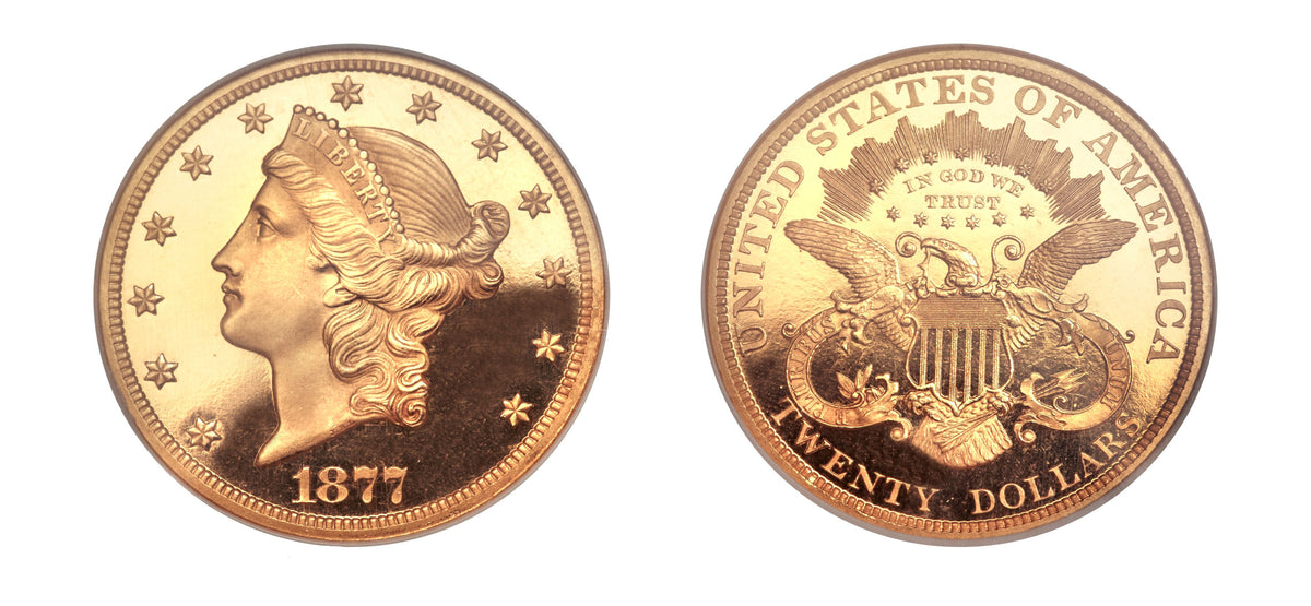 1877 $20 NGC PF65 Ultra Cameo - Hard Asset Management, Inc