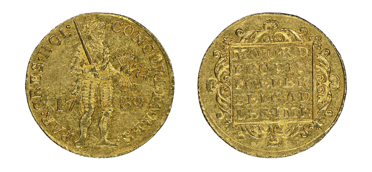 1780 NETHERLAND Ducat Holland NGC MS62 - Hard Asset Management, Inc